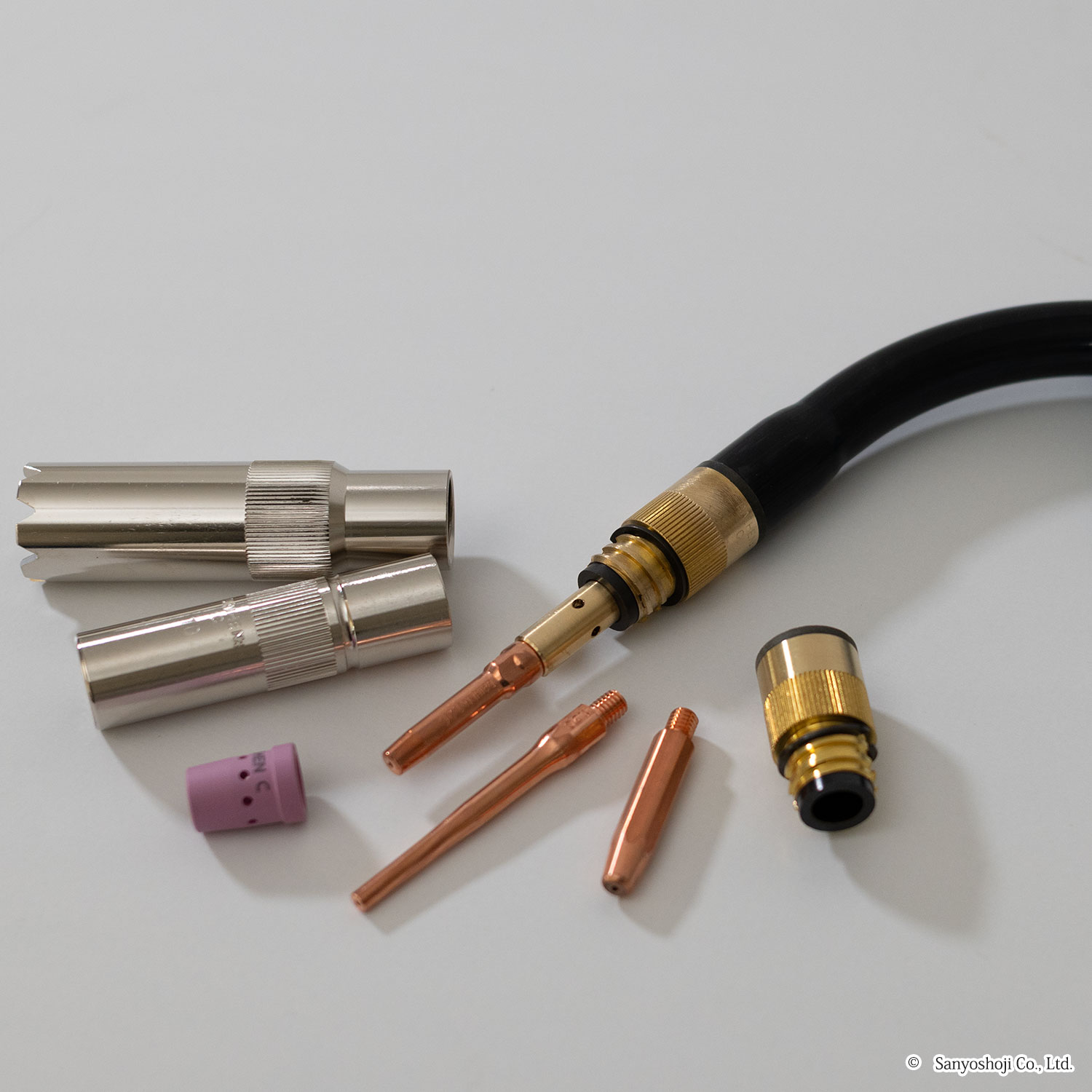 半自動溶接トーチ部品