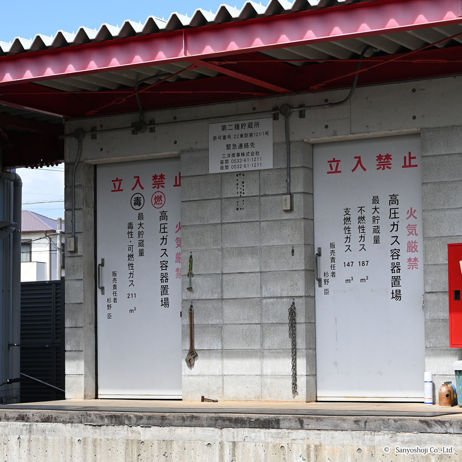 アセチレンガス用レギュレータ